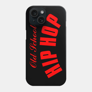 Old School Hip Hop Red Phone Case