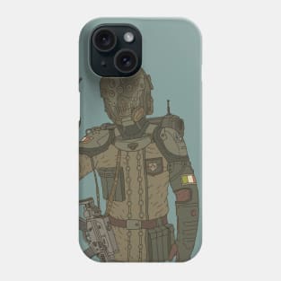 Italian sci fi soldier. Phone Case