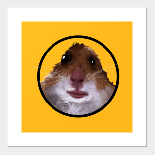 Hamster Meme Posters And Art Prints Teepublic Based on the popular meme and cult, this hamster pfp is a simple and effective design to show your allegiance to the hamster cult! hamster meme posters and art prints