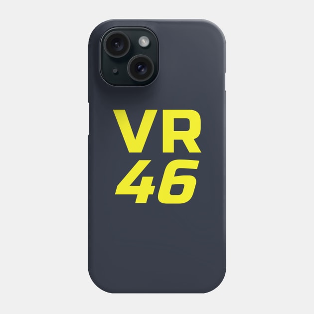 VR 46 Phone Case by ezral