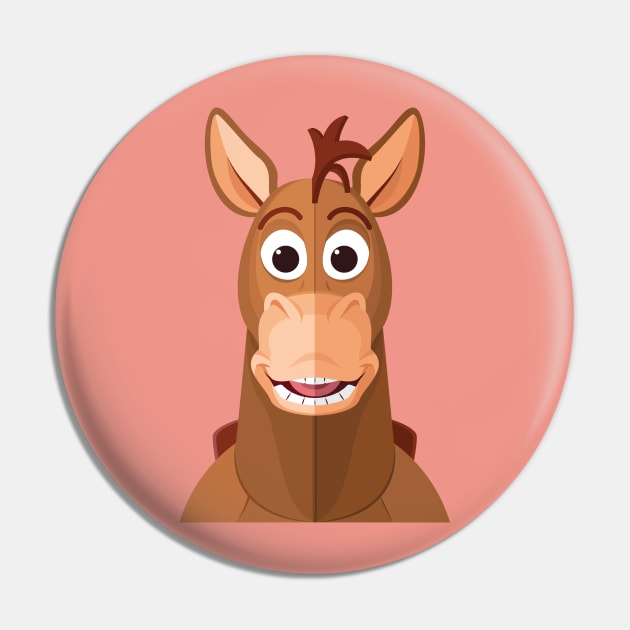 Bullseye Pin by AJIllustrates