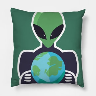 Aliens are real Pillow