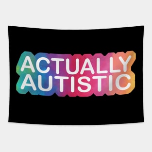 Actually Autistic Tapestry