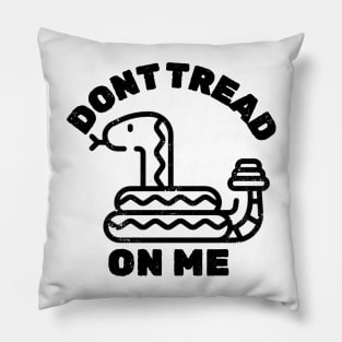 Don't tread on me - gadsden flag Pillow