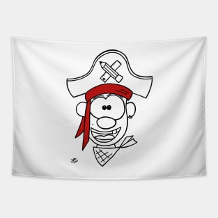 A school pirate Tapestry