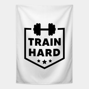 Train hard Tapestry