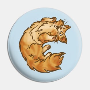 Ready to Play--Yellow Tabby Style Pin