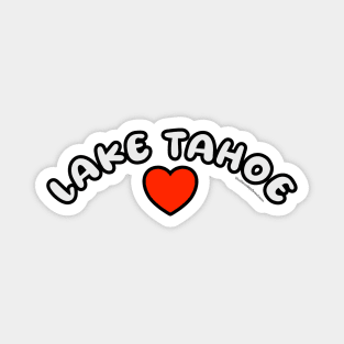 Lake Tahoe Heart Magnet