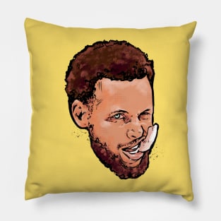 Steph Curry Comic Head Pillow