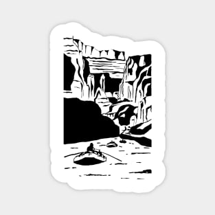 Colorado River Rafting Magnet