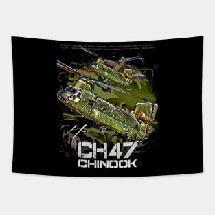 CH-47 Chinook helicopter Tapestry