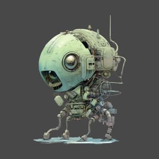 Cyberpunk Robot Pet T-Shirt