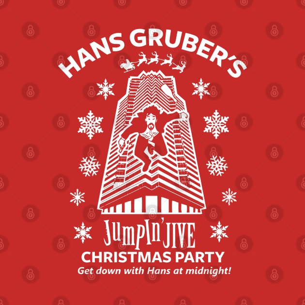 Hans Grubers Jumpin' Jive Christmas Party by johnoconnorart