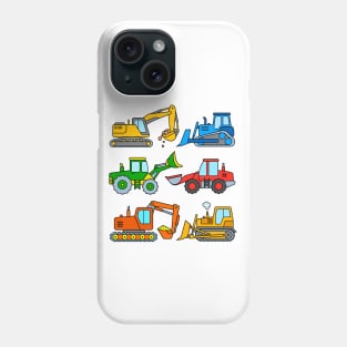 Diggers Bulldozers Phone Case