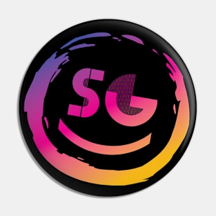 Smile: Gradient Pin