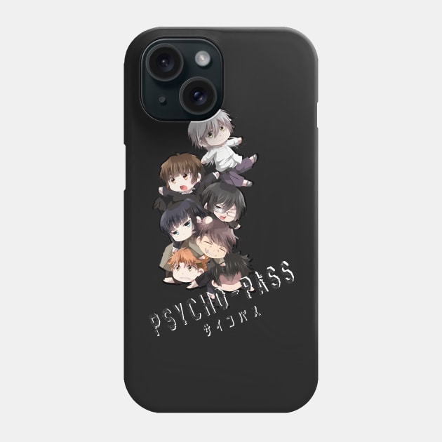 Psycho Pass Chibi Phone Case by Hopkinson