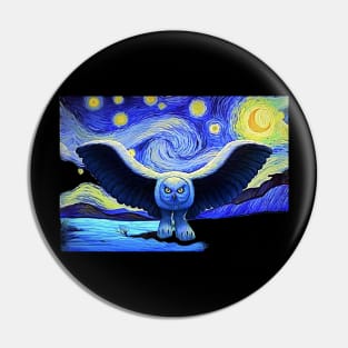 Fly by starry night RUSH Pin