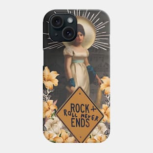 Rock & Roll Never Ends Phone Case