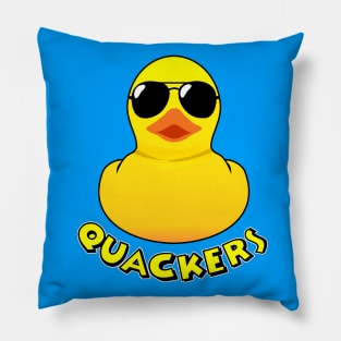 Rubber Duck Quackers Pillow