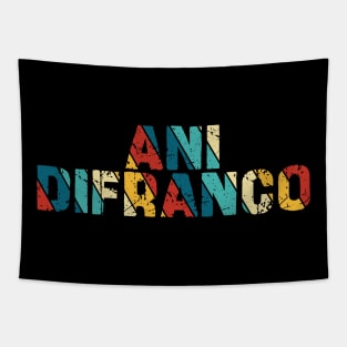 Retro Color - Ani Difranco Tapestry