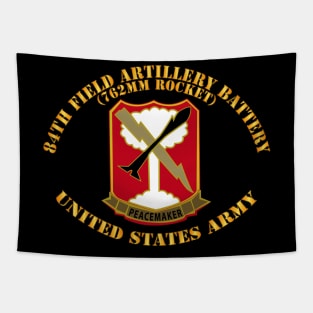 84th Field Artillery Rocket Battery - United States Army Tapestry