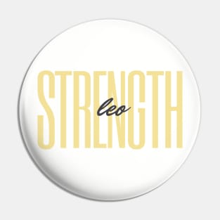 Leo - Strength Pin