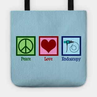 Peace Love Endoscopy Tote