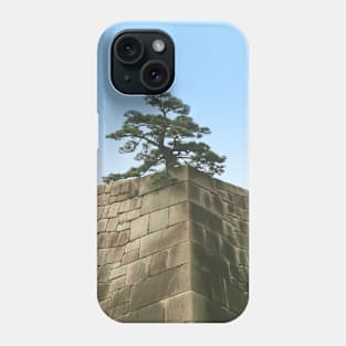 Bonsai on a Stone Wall Phone Case