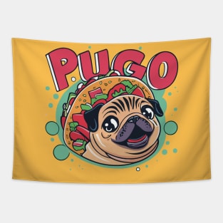 Kawaii Pugo Desu Tapestry