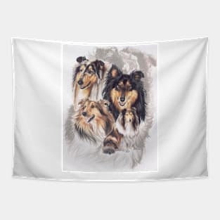 Rough Collie Medley Tapestry