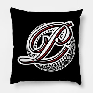 Letter P Pillow