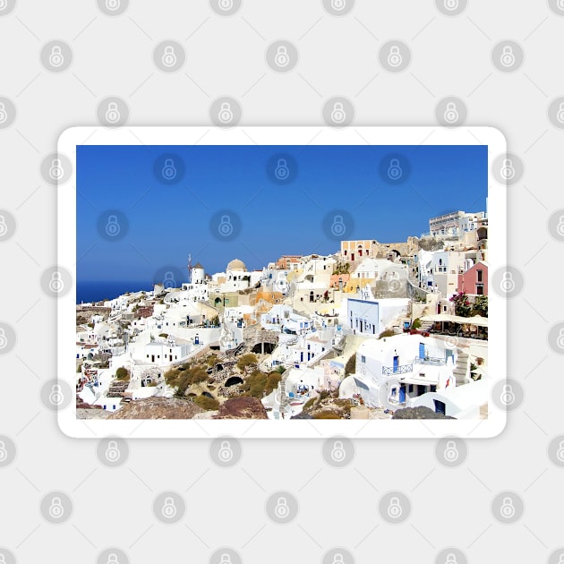 Oia Village II Magnet by tomg