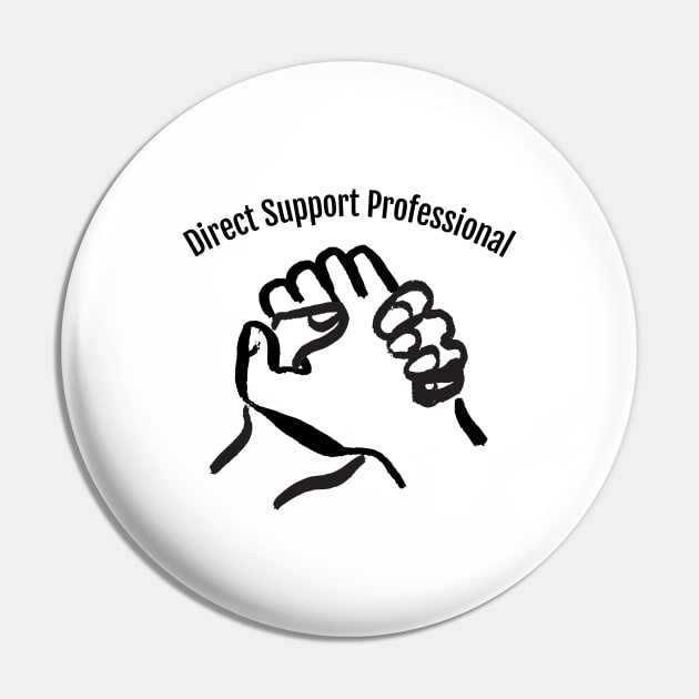 Direct Support Professional Pin by HobbyAndArt