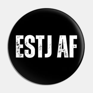 ESTJ AF Pin