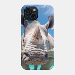 Rhinoceros Animal Fun Nature Playing Phone Case