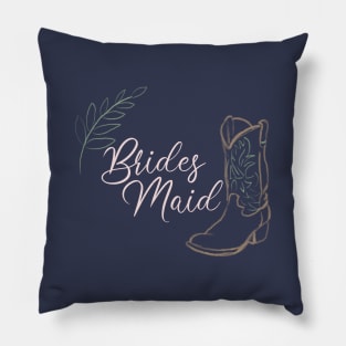 Brides Maid Shirt Pillow