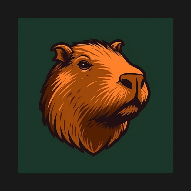 Majestic Capybara by Cryptid