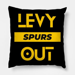 Levy Out from Spurs Pillow