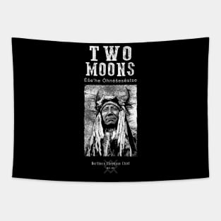 Two Moons, Indian, Cheyenne Chief Tapestry