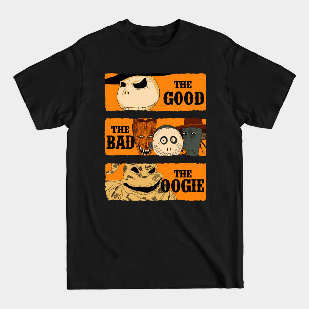 Disover The Good, The Bad, and the Oogie - Nightmare Before Christmas - T-Shirt