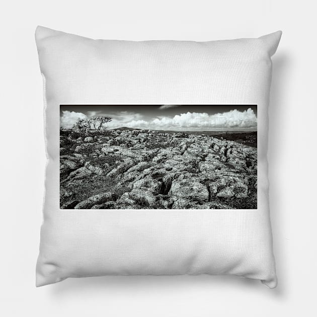 Clwydian Limestone Pillow by GeoffCarpenter