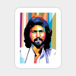 Barry Gibb Magnet