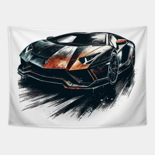 Lamborghini aventador Tapestry