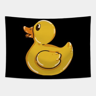 Cute Yellow Rubber Duck - Yellow Rubber Ducky T-Shirt and Gifts Tapestry