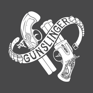 Gunslinger Class - White Design T-Shirt