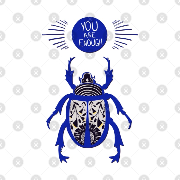 You are enough beetle by Halley G-Shirts