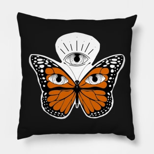 Third Eye Butterfly Pillow