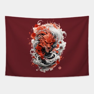 Red Dragon Tapestry