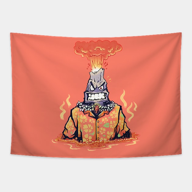 Volcano Joe Tapestry by strangethingsa