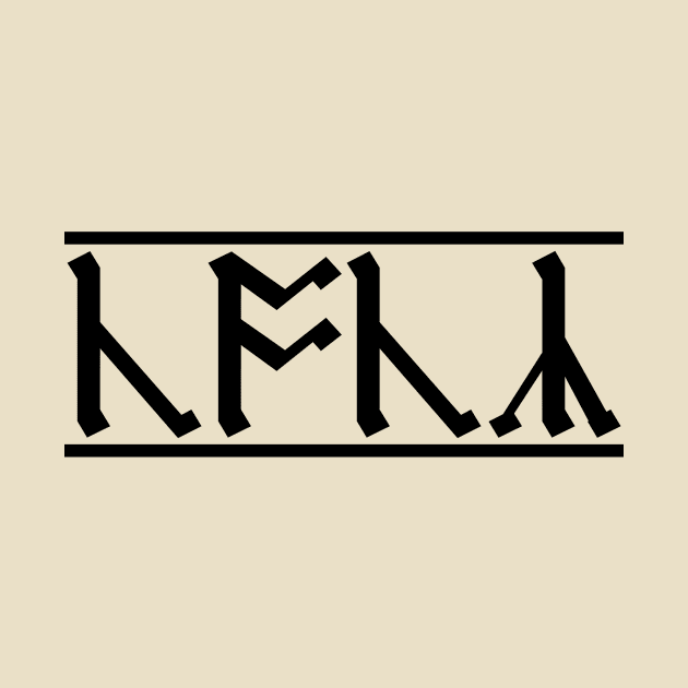 Rude Runes - Anglo-Saxon curse (8) by NewAmusements